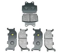 Para YAMAHA XJ600 Diversion 1998 XJ600N XJ600S 1998-2003 XJR400 1993-1996 XJR400S 1994 XJ XJR 400 600 Kit De Pastillas De Freno Delanteras Y Traseras MTVTFECEWG(Delantero Trasero)