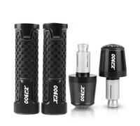 Para YAMAHA XJ900S DIVERSION XJ900R SECA XJ900 XJ 900, Empuñaduras De 7/8" (22 Mm) Para Motocicleta, Extremos De Puños, Deslizador De Tapón(Black)