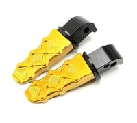 Para YAMAHA XMAX300 XMAX 300 XMAX250 2017-2021 2020 Reposapiés Traseros De Motocicleta Pasajero HQGQCEZEK(Oro)