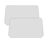 para Yamaha XSR900 2025 XSR900GP 2024 2025 Película Protectora Salpicadero De Motocicleta TPU Protector De Pantalla contra Arañazos Protector Pantalla Tablero Moto(2 Piece)