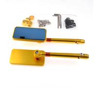 Para Yamaha XVS950 / XV1900 / XVS1300 / V-star/Virago/Warrior/Royal Star Espejo Retrovisor Lateral CNC Para Motocicleta(Oro)