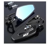 Para Yamaha YZ YZ65 YZ85 YZ125 YZ250 YZ450 7/8 "22mm | Espejos Finales Del Manillar(Black)