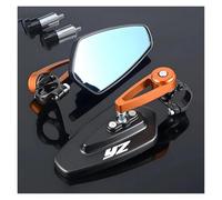 Para Yamaha YZ YZ65 YZ85 YZ125 YZ250 YZ450 7/8 "22mm | Espejos Finales Del Manillar(Orange)