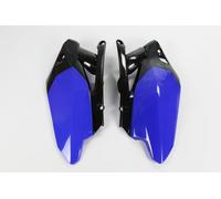 PARA YAMAHA YZF 450 '10-13, PLACAS TRASERAS, COLOR AZUL-NEGRO