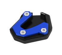 para Yamaha YZF-R1 YZF-R1M 2015 2016-2023 Soporte De Motocicleta Lateral Ampliar Placa Extensión Pad Aumentar la Estabilidad del área de Soporte(BLU)