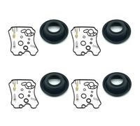 para Yamaha YZF750R YZF750 YZF 750 R 1993 1994-1998 Kit De Reparación Carburador Membrana Diafragma Vacío Flotador Vavle 4 Juegos Piezas