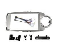 para Yaris para Vitz P130 2012-2017 9 Pulgadas 2DIN Panel Estéreo Arnés Cableado Cable Alimentación Adaptador Radio Fascias Marco Panel(Frame Cable-LHD)