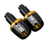para YH XT660 XT660R XT660X 2004 2005 2006-2023 2024 Puños del Manillar Tapa De Los Extremos La Barra Deslizador Tapón Contrapeso(Oro)