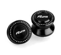 Para YH YzfR25 R25 2021 2022 2023 Motocicleta M6 Accesorios Basculante Trasero Soporte Tornillos Deslizadores(NEGRO)