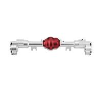 para YiKong YK4082 YK4083 para Absima para Yucatan CR1.8 1/8 Cubierta Metálica Engranajes Carcasa Eje Portal Delantero Trasero Mejoras Coches RC Crawler Ejes RC