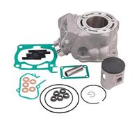 Para YZ125 YZ 125 1C3-11311-00 1C3-11311-01 Bloque Cilindros Aire 54mm MotocicletaKit Juntas Base Culata Segmentos Pistón Anillo pistón motocicleta(Cylinder Kit)