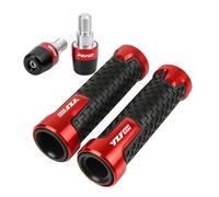 Para YZF 1000 THUNDERACE 1996-2003, Manillar De Motocicleta, Empuñaduras Antideslizantes, Tapa Barra, Enchufe, Accesorios Aluminio CNC Piezas(Rojo)
