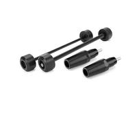 para YZF para R7 2021-2025 para YZF-R7 para YZFR7 Deslizadores Choque De Motocicleta Rueda Marco Soporte Carrete Tampones Protectores(Wheel Frame Black)