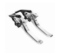Para YZF R1 2002 2003 YZF R6 1999-2004 Palanca Freno Accesorios Motocicleta Manija Estacionamiento Embrague Palanca embrague(Negro plata)