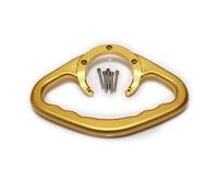 para YZF-R1 YZF-R6 MT-07 XJ6 YZF R1 R3 R25 R15 YZF1000 FZ6 Mango del Pasajero Depósito De Combustible Reposabrazos Manillar Manija del Asiento de la Motocicleta(Dorado)