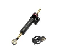 Para YZF-R3 Para TDR 250 Para CS3C Para CS5 Para SR1SR125 Para XJR1300 Amortiguadores De Dirección Suspensión Moto 255/345MM Estabilizador Volante(BLACK-250MM)