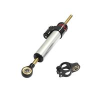 Para YZF-R3 Para TDR 250 Para CS3C Para CS5 Para SR1SR125 Para XJR1300 Amortiguadores De Dirección Suspensión Moto 255/345MM Estabilizador Volante(WHITE -250MM)