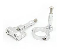 para YZF R3 para YZFR25 para MT-03 para MT-25 Kit Montaje Soporte Amortiguador Estabilizador Dirección Ajustable para Motocicletas Amortiguadores Dirección(Type Q)