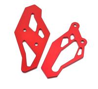 Para Yzf R3 R25 Para MT03 Para MT25 2015-2020 YZF R3 ABS 2017-2020 Reposapiés De Motocicleta Juego Trasero Protector De Placa Clavija De Pie Moto Pedal Reposapiés(Red)