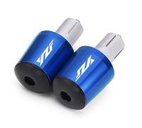 Para YZF R3 R25 R6 R1 R125 R250 R6s 7/8 "22mm, Extremo Del Manillar De La Motocicleta, Tapón Deslizante, Empuñaduras, Accesorios Piezas(Azul)
