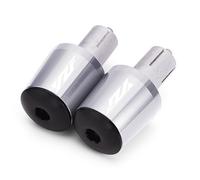 Para YZF R3 R25 R6 R1 R125 R250 R6s 7/8 "22mm, Extremo Del Manillar De La Motocicleta, Tapón Deslizante, Empuñaduras, Accesorios Piezas(Plata)