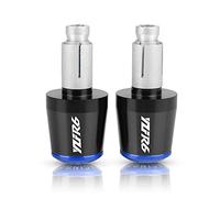 Para YZF R6 1999-2010,Empuñaduras De Aluminio CNC Para Motocicleta, Manillar, Extremos Empuñadura, Tapa Tapón, Tapones Equilibrados Piezas(Azul)