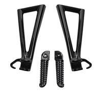 Para YZF R6 Para YZF-R6 2006 2007 2008 2009 2010 2011 2012 2013 2014 2015 2016 Soporte Clavijas Pie Traseras Pasajero Motocicleta Estriberas Moto-Reposapiés