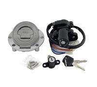 Para YZF R6 R1 1999-2003 Para MT03 2006-2012 XJ6 FJ09 FJ13 FZ1 FZ6 FZ07 FZ8 FZ09: Tapa Combustible Cerradura Interruptor Asiento Interruptor encendido cilindro