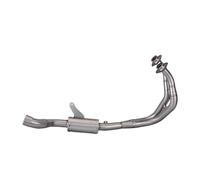 para YZF-R7 para R7 2021 2022 2023 51 Mm Racing Line Escape Completo Silenciador De Entrada Y Tubo De Enlace Tubo De Escape para Motocicleta(Type A)