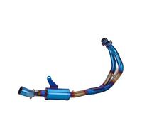 para YZF-R7 para R7 2021 2022 2023 51 Mm Racing Line Escape Completo Silenciador De Entrada Y Tubo De Enlace Tubo De Escape para Motocicleta(Type B)