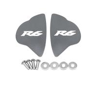 Para YZFR6 YZF-R6 2017-2022 Cubierta Del Orificio Del Espejo De La Motocicleta(Grey)