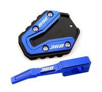 para Z&ontes 368G 368E 368K 368 G K E ZT368G 2024 2025 2026 CNC - Almohadilla Extensora para Caballete Lateral De Motocicleta Placa Ampliación(B)