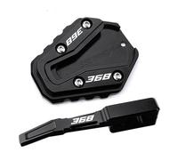para Z&ontes 368G 368E 368K 368 G K E ZT368G 2024 2025 2026 CNC - Almohadilla Extensora para Caballete Lateral De Motocicleta Placa Ampliación(A)