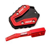 para Z&ontes 368G 368E 368K 368 G K E ZT368G 2024 2025 2026 CNC - Almohadilla Extensora para Caballete Lateral De Motocicleta Placa Ampliación(E)