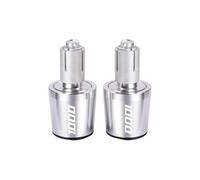 para Z1000 Z1000R Z1000SX N-ja 1000 1000SX ABS Tapa de Manillar de Motocicleta Tapones de Extremo de Manillar Tapón de Extremo de Barra Deslizante (Plata)