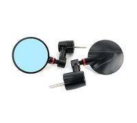 Para Z125 Z250/Z250SL Z300 Z650 Z750 Z800 Z900 Z1000 Espejo Retrovisor Lateral Para Motocicleta Espejos De Extremo De Barra(Red)
