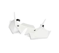 para Z650 Z 650 2021-2025 Alerón De Motocicleta Winglets Carenado Delantero Alerón Motocicleta(Blanco)