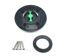 Para Z650 Z900 2017-2019 Para Z400 2019-2020 Para Ninja 650 2017-2019 Para NINA400 2018-2020 Tapa Del Depósito De Combustible CNC YTdhfDGJ(Black and Green)