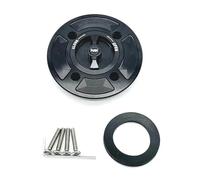 Para Z650 Z900 2017-2019 Para Z400 2019-2020 Para Ninja 650 2017-2019 Para NINA400 2018-2020 Tapa Del Depósito De Combustible CNC YTdhfDGJ(Black and Black)