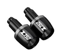 para Z750 Z750L Z750R Z750S 2006-2023 Puños de Manillar universales Tapas de Extremos de Manillar Tapones de contrapeso deslizantes Tapas de Extremos de Manillar de Motocicleta (Gris)