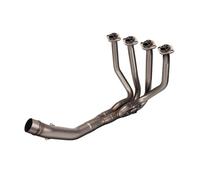 para Z750 Z800 para Sistema Completo de para Escape silenciador Motocicleta Delantero Medio para Tubo Carreras Tubo de Escape Delantero(C for Z750)