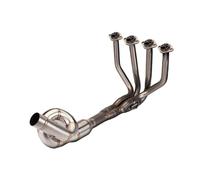 para Z750 Z800 para Sistema Completo de para Escape silenciador Motocicleta Delantero Medio para Tubo Carreras Tubo de Escape Delantero(B for Z800)