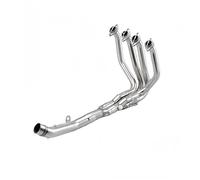 para Z750 Z800 para Sistema Completo de para Escape Tubo Deslizante Carreras 51mm Delantero Medio para Tubo de Escape Delantero(Type a)