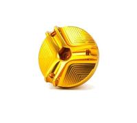 Para Z900 2017-2025 Protector Del Tapón De Llenado De Aceite Del Depósito Maestro Del Cilindro De Líquido De Freno De Motocicleta QAQMHVCVB(1 oil cap-Gold)