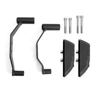 Para Z900 Z 900 2015-2019 2020 Motocicleta CNC Marco Protector De Motor De Aluminio Cubierta De Estator Deslizante Protector De Choque Cubierta De Motor(Negro)