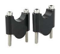 para Z900R para Z1000 28 mm 1 1/8 Pulgadas Elevador de Manillar Instalación Elevador de Manillar Grueso Risers Abrazadera(Black,40mm)