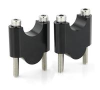 para Z900R para Z1000 para Z para 900 R para Z 1000 para Z900 R Soporte Elevador Manillar 28 Mm 1 1/8 Pulgadas Elevador Manillar Grueso Risers Abrazadera(Black,40mm)