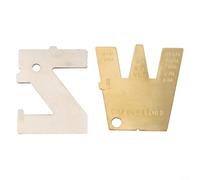 Para Zama 500131 W Herramientas de ajuste para carburador de diafragma Palanca de medición Optimizar motor