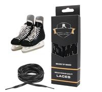 Para zapatos de hockey sobre y patinaje artístico - Largos 84-120 pulgadas, doble trenza, material encerado, construcción reforzada para una mayor durabilidad | para patines de