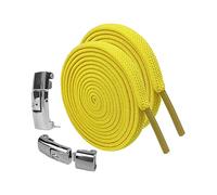 Para zapatos para aplastar de gimnasia: cordones cómodos, liberación rápida, sin cordones, cuerdas que caminan, correr, trotar, cordones elásticos | Libera sin tie zapatillas, adultos y niños